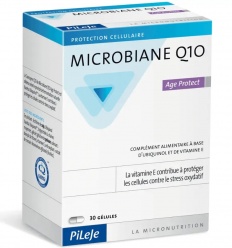 PiLeJe Microbiane Q10 Age Protect (koenzým Q10, oxidačný stres) 30 kapsúl