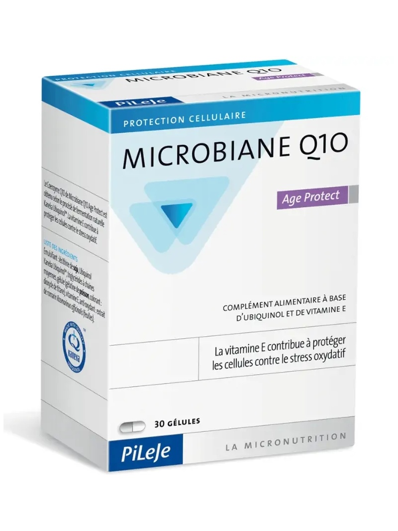 PiLeJe Microbiane Q10 Age Protect (koenzým Q10, oxidačný stres) 30 kapsúl