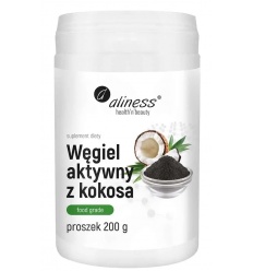 ALINESS Coconut active uhlie (podpora trávenia) 200g