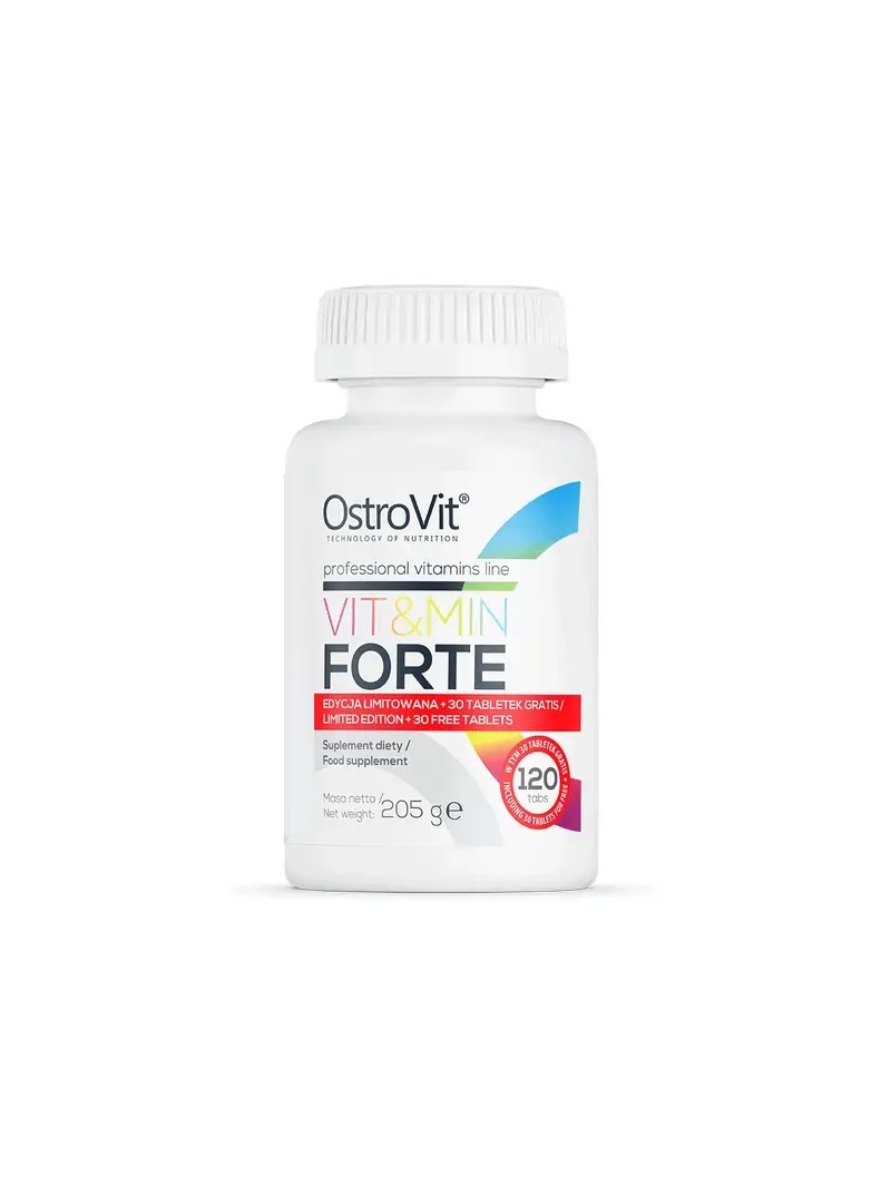 OSTROVIT Vit&Min FORTE (Komplex vitamínov a minerálov) 120 tabliet