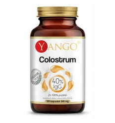YANGO Colostrum 40% IgG 120 vegetariánskych kapsúl