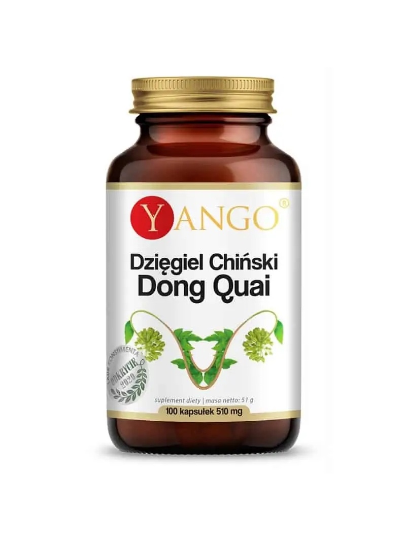 YANGO Angelika čínska - Dong Quai 100 vegetariánskych kapsúl