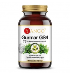YANGO Gurmar GS4 (75 % gymnemických kyselín) 60 vegetariánskych kapsúl