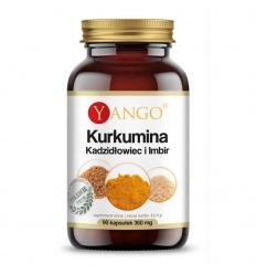 YANGO kurkumínové kadidlo a zázvor 90 vegetariánskych kapsúl