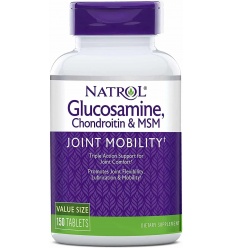 NATROL Glukosamín Chondroitín MSM (glukózamín, metylsulfonylmetán) 150 tabliet