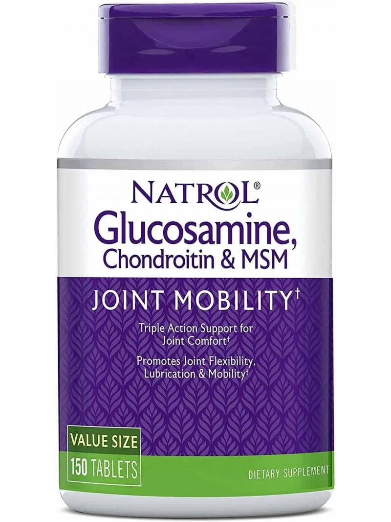 NATROL Glukosamín Chondroitín MSM (glukózamín, metylsulfonylmetán) 150 tabliet