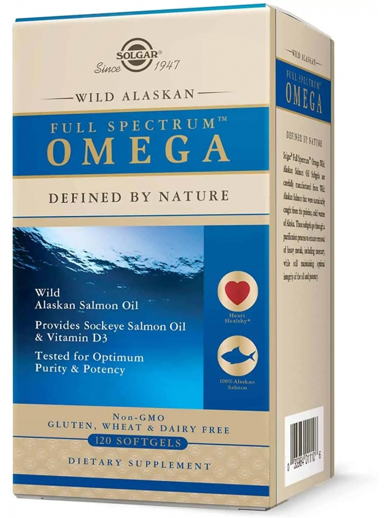 Solgar Wild Alaskan Full Spectrum Omega 120 softgels
