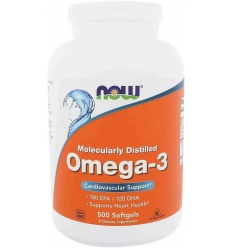 NOW FOODS Omega-3 (OMEGA-3, EPA, DHA) 500 toboliek