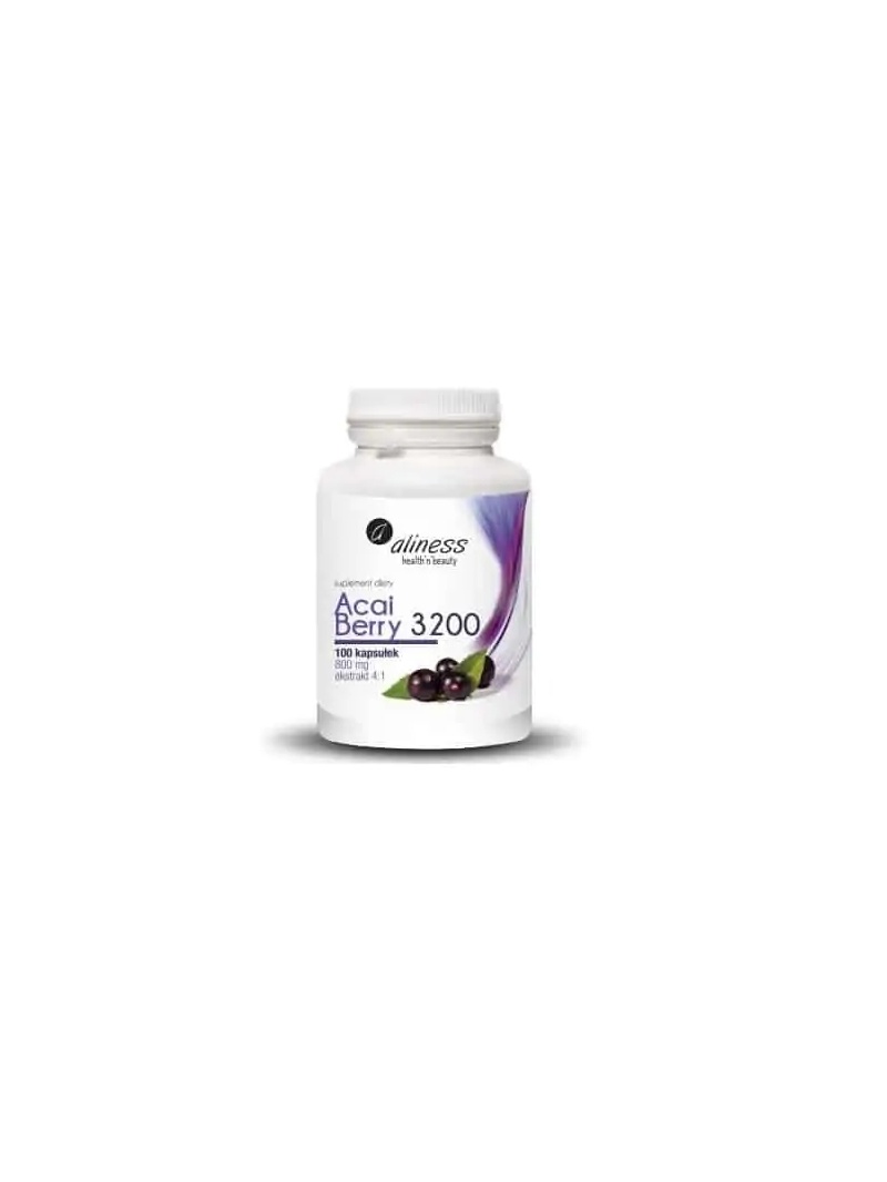 ALINESS Acai Berry 3200 s acerolou a chrómom 100 kapsúl