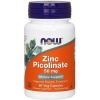 NOW FOODS Pikolinát zinku 50 mg 60 vegánskych kapsúl