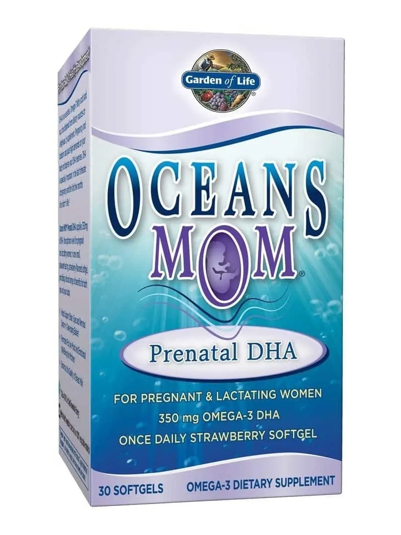 GARDEN OF LIFE Oceans Mom (EPA a DHA pre tehotné a dojčiace ženy) 30 mäkkých gélov