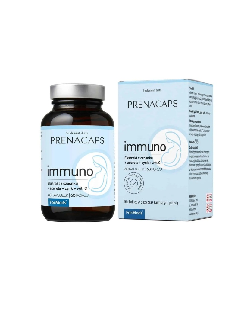 ForMeds PRENACAPS Immuno (podpora imunity pre tehotné ženy) 60 kapsúl
