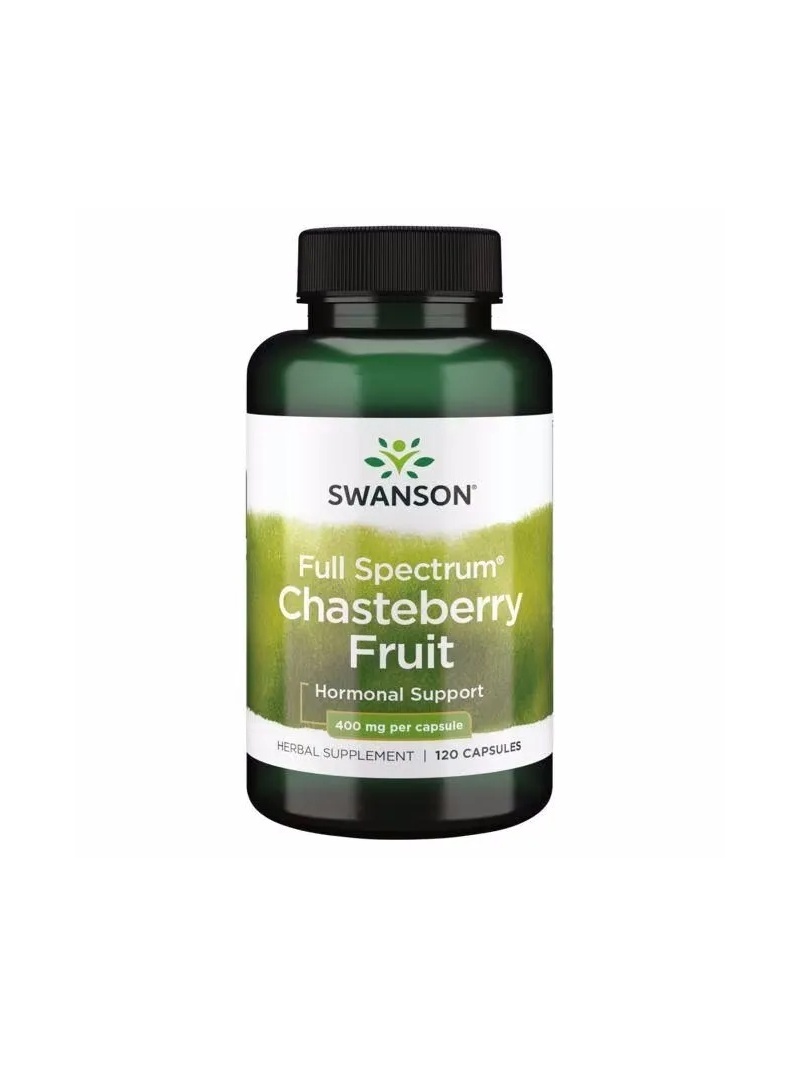 SWANSON Chasteberry Fruit (menštruačné problémy) 120 kapsúl