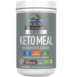 ZÁHRADA ŽIVOTA Dr. Formulovaný Keto Meal Balanced Shake 700 g čokolády