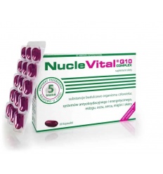 MARINEX NucleVital Q10 Complex (fyziologické stavebné látky) 60 kapsúl