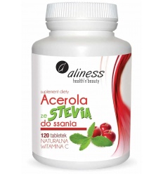 ALINESS Acerola so Stéviou na cmúľanie 120 tabliet