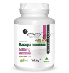 ALINESS Bacopa Monnieri Extract 50% 500mg 100 vegetariánskych kapsúl