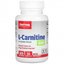 JARROW FORMULAS L-Carnitine 500 mg (L-Carnitine) 50 vegetariánskych kapsúl