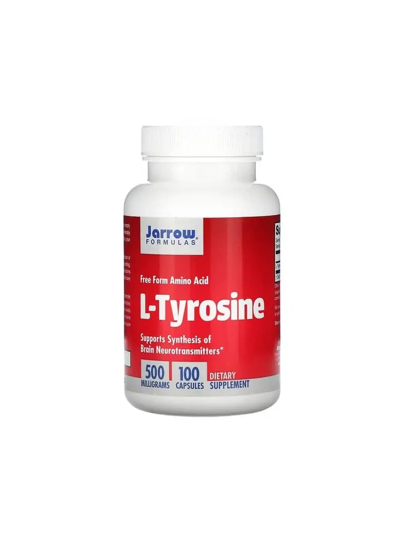 JARROW FORMULAS L-tyrozín 500 mg (L-tyrozín) 100 kapsúl