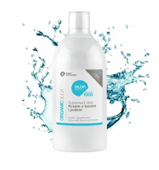 INVEX REMEDIES Krém s bórom a jódom Silor+B+J Organic 1000ml