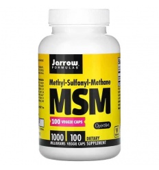 JARROW FORMULAS MSM 1000 mg (metylsulfonylmetánová sira) 100 vegetariánskych kapsúl