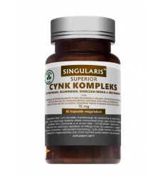SINGULARIS Zinkový komplex (imunita) 60 vegánskych kapsúl