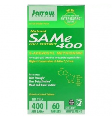 JARROW FORMULAS SAMe 400 S-adenosyl-L-metionín (S-adenosylmetionín) 60 tabliet