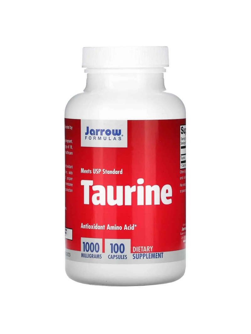 JARROW FORMULAS Taurin 1000 mg (Taurin) 100 kapsúl