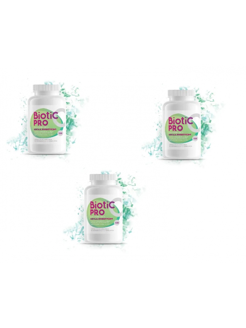 NATURE SCIENCE Biotic PRO (probiotické kmene s vitamínom C preimunitu) 3 x 100 g
