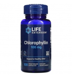 PREDŽENIE ŽIVOTA Chlorofylín (chlorofylín, ochrana DNA) 100 vegetariánskych kapsúl