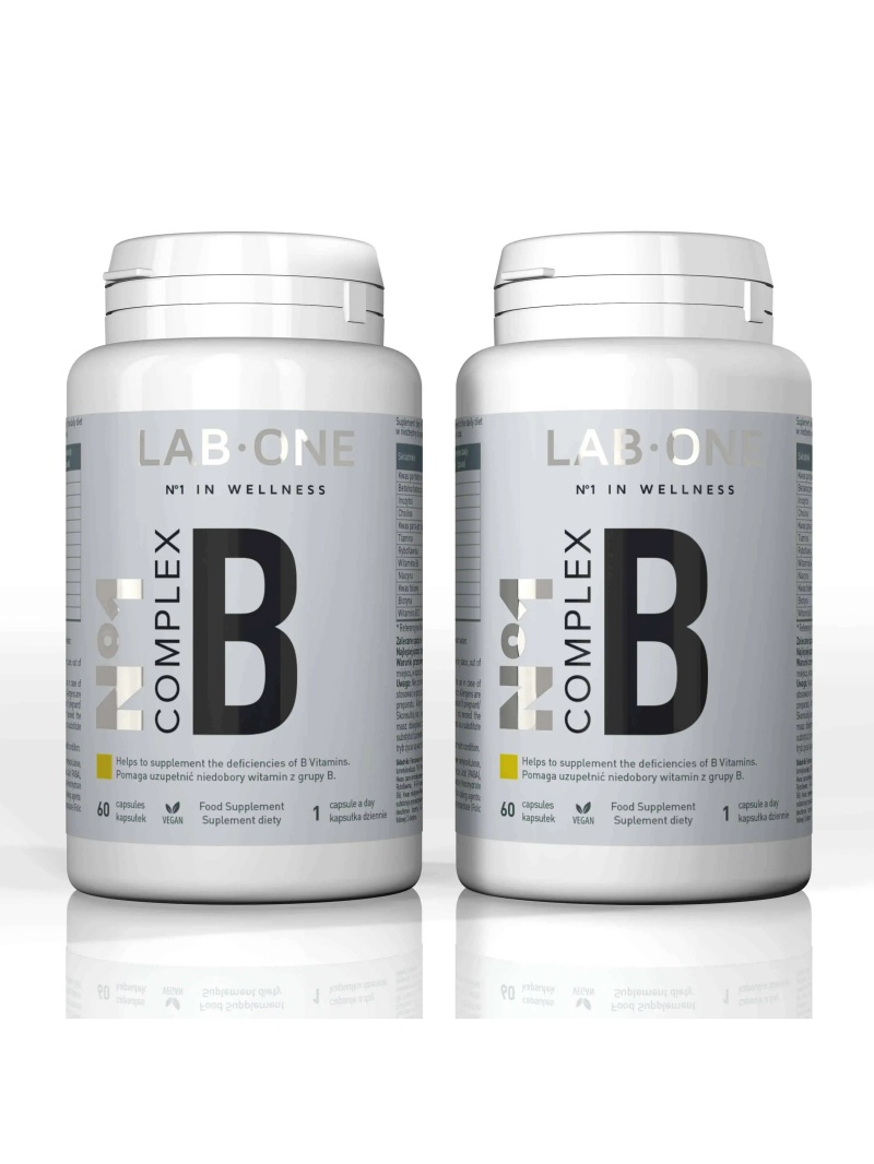 LAB ONE N°1 Complex B 2 x 60 vegánskych kapsúl