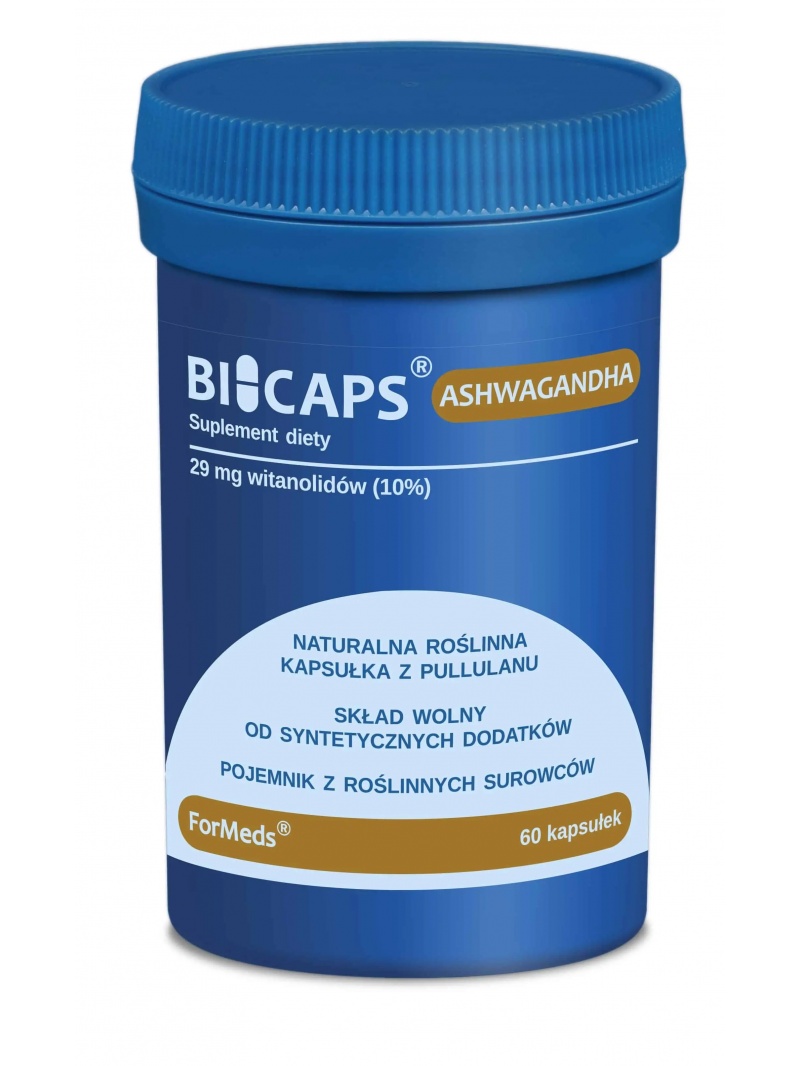 ForMeds Bicaps Ashwagandha (úľava od stresu) 60 kapsúl