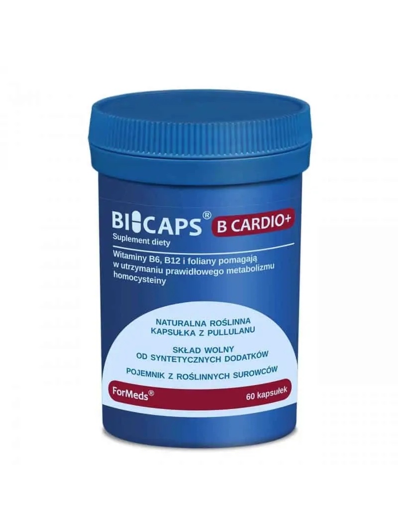 ForMeds Bicaps CARDIO+ (centrálny, obehový systém) 60 kapsúl