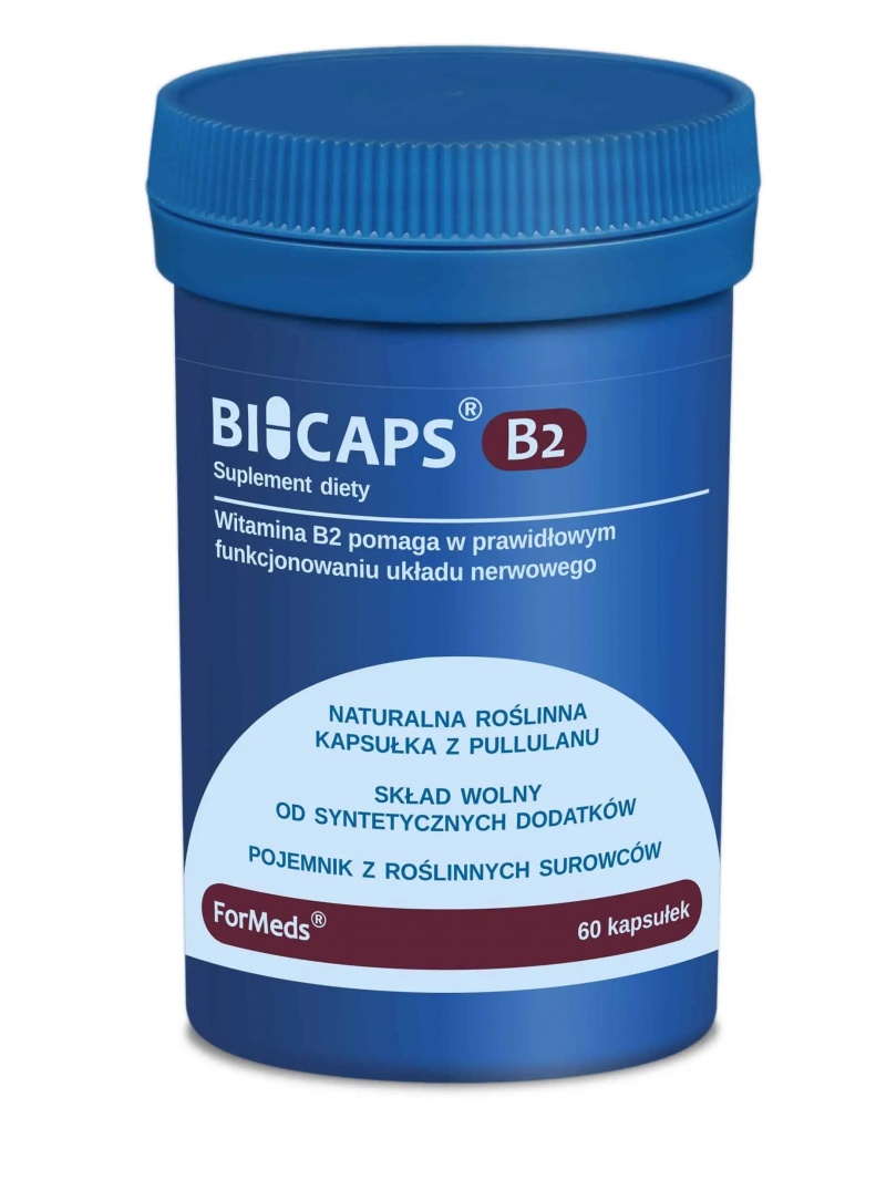 ForMeds Bicaps B2 (vitamín B2, nervový systém) 60 kapsúl