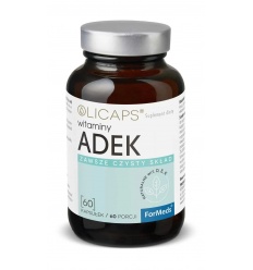 ForMeds Olicaps ADEK (vitamín A, D3, E, K2) 60 kapsúl