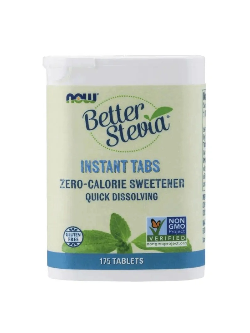 NOW FOODS BetterStevia Instant Tabs (bezkalorický cukor) 175 Vegan Tabs
