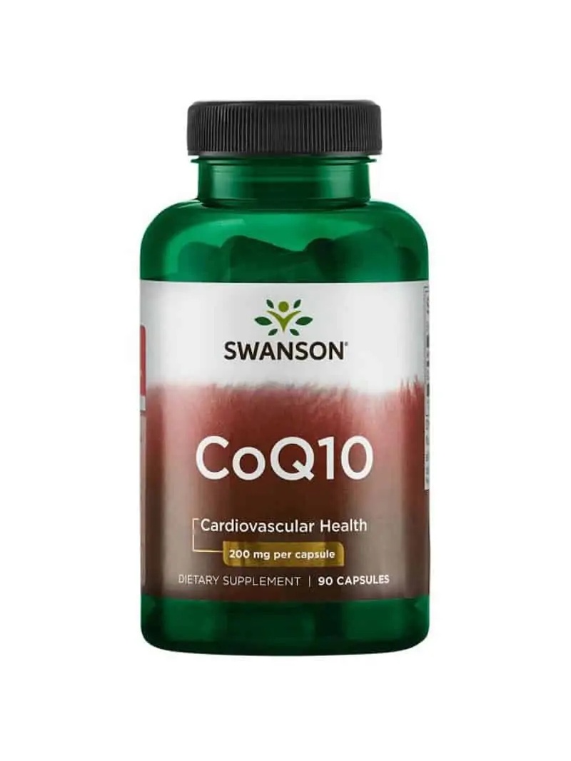 SWANSON CoQ10 200 mg (CoQ10) 90 kapsúl