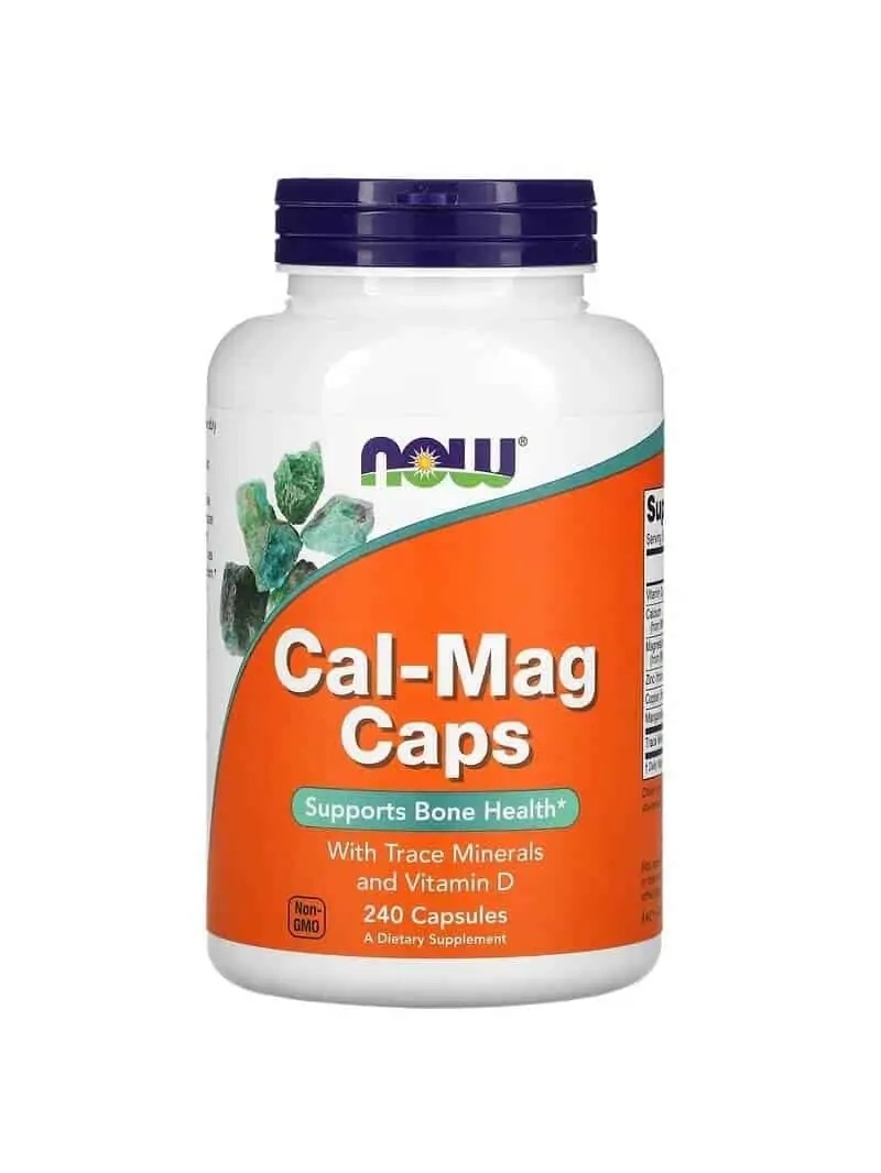 NOW FOODS Cal-Mag (podpora zdravia kostí) 240 kapsúl