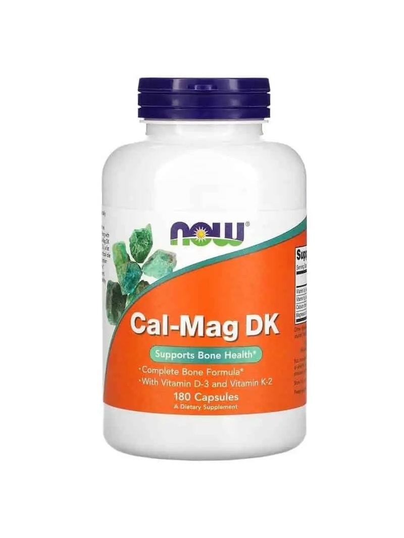 NOW FOODS Cal-Mag DK (podpora zdravia kostí) 180 kapsúl