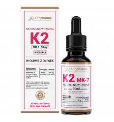 ALTO PHARMA Prírodný vitamín K2 MK-7 s Natto Forte 30ml
