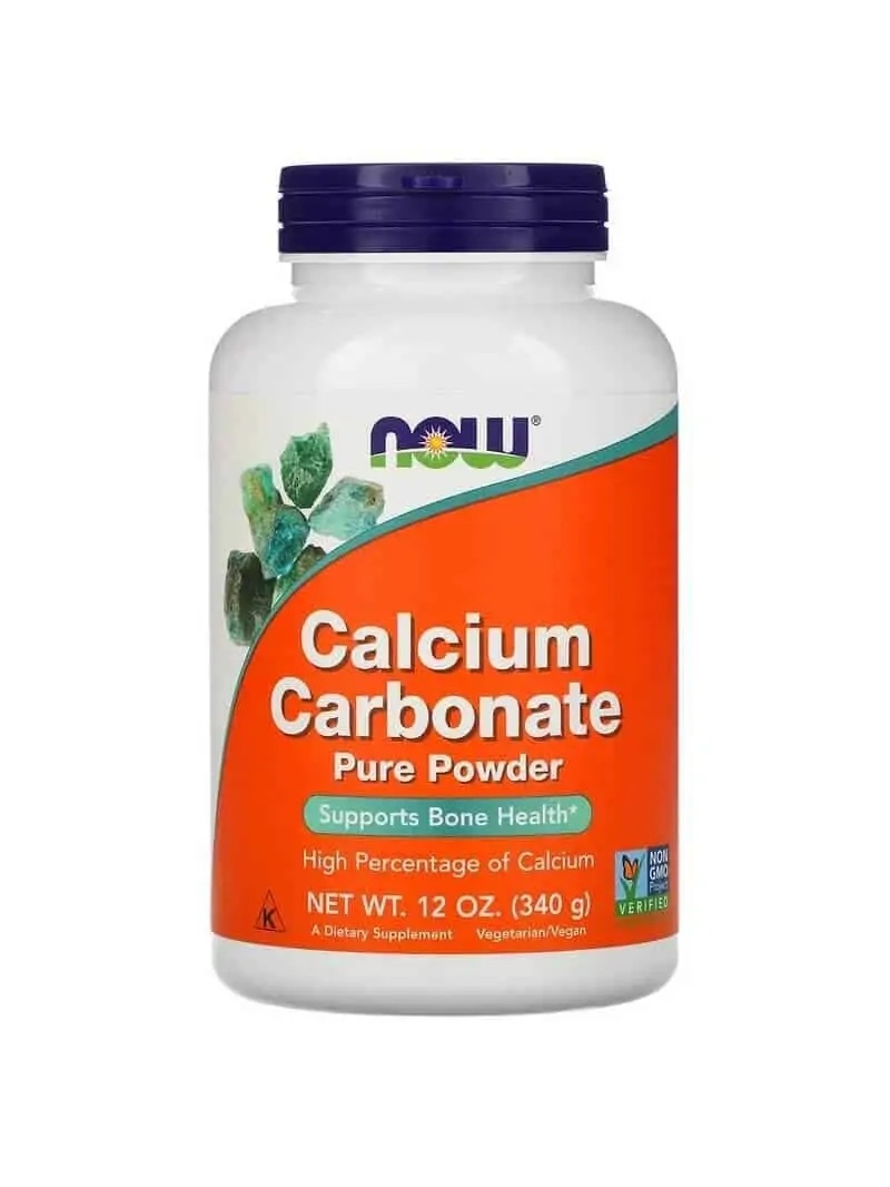 NOW FOODS Calcium Carbonate Powder 340g