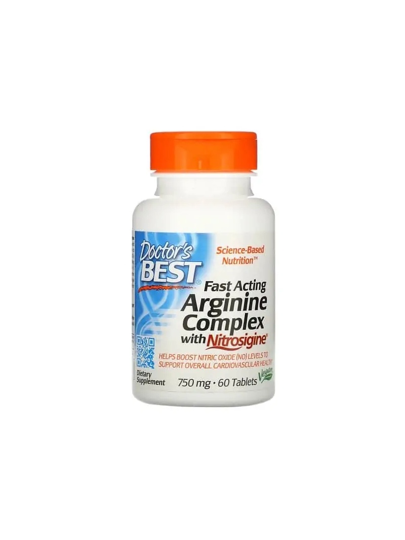 Lekársky najlepšie rýchlo pôsobiaci argininový komplex s nitrosigénom 750 mg 60 tabliet