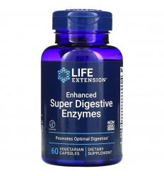 LIFE EXTENSION Enhanced Super Digestive Enzymes 60 vegetariánskych kapsúl