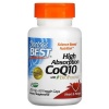 Najlepší liek s vysokou absorpciou CoQ10 s BioPerine 200 mg (CoQ10 s Bioperine) 60 vegetariánskych kapsúl