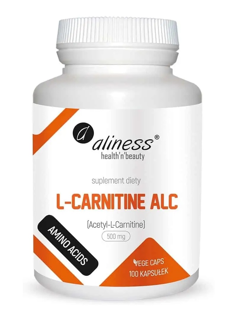 ALINES L-Carnityne ALC 500 mg (L-Carnitine) 100 vegetariánskych kapsúl