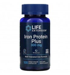 LIFE EXTENSION Iron Protein Plus 100 vegetariánskych kapsúl