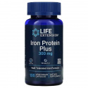 LIFE EXTENSION Iron Protein Plus 100 vegetariánskych kapsúl