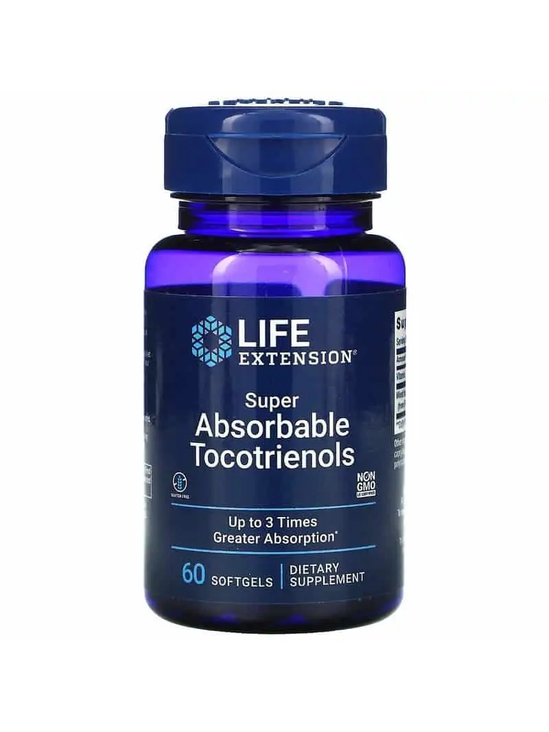 LIFE EXTENSION Super absorbovateľné tokotrienoly 60 mäkkých gélov