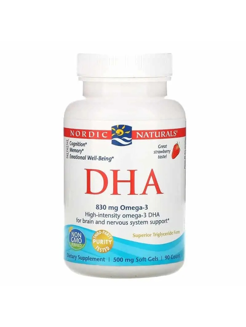 NORDIC NATURALS DHA 830 mg 90 bal. Jahoda