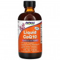 NOW FOODS CoQ10 Liquid (koenzým Q10 Liquid, kardiovaskulárne zdravie) 118 ml